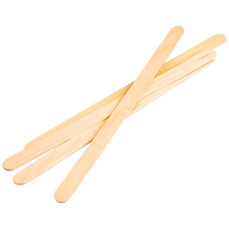 6.5-Inch Natural Wood Treat Sticks For Cupcakes And Desserts 1