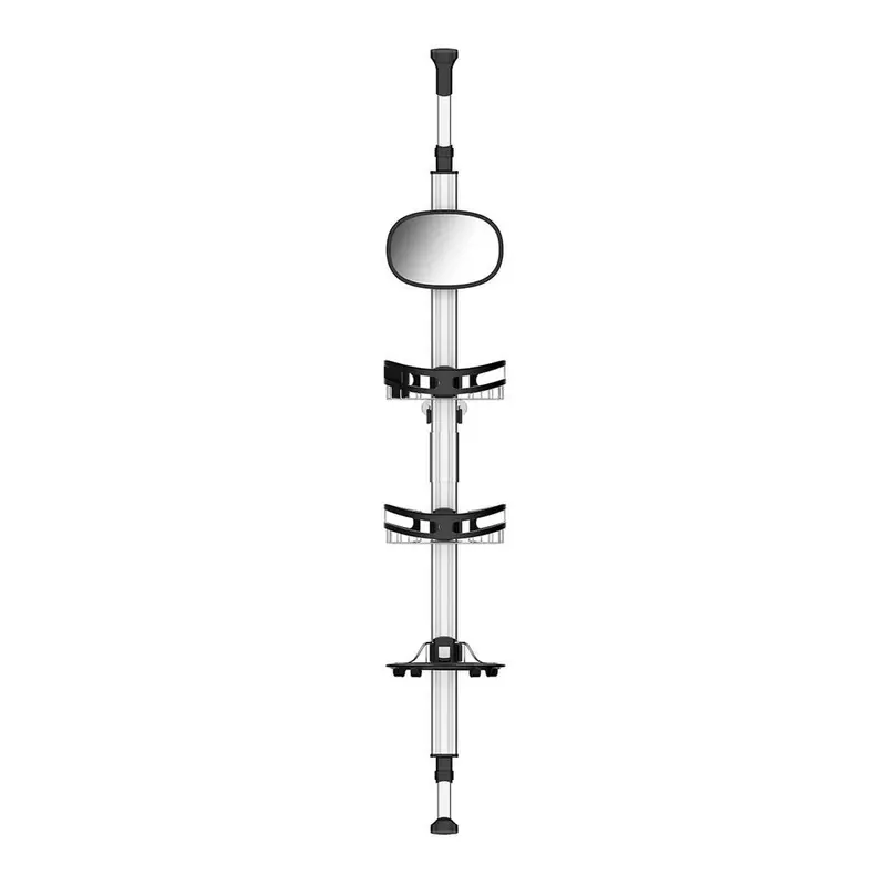 Artika Azzuro Freestanding Shower Caddy (Sc-Az3-C1) – Rust-Resistant Chrome Organizer 1