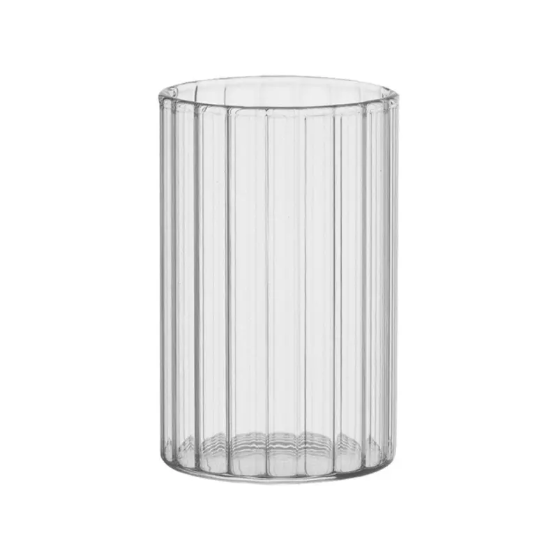 Artisan-Blown Striped Beverage Glass 2