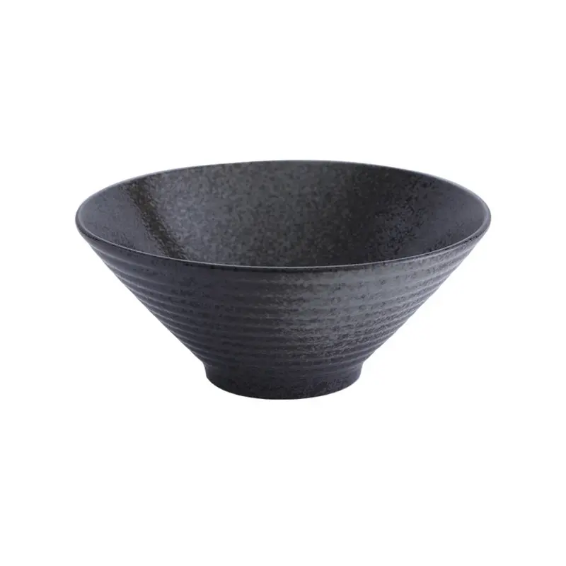 Authentic Japanese Ceramic Rice Bowl – Handcrafted Traditional Donburi Dish 1