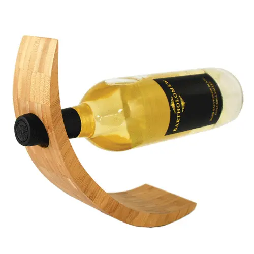 Bamboo Rack Eco-Friendly Natural Wood Wine Organizer 1