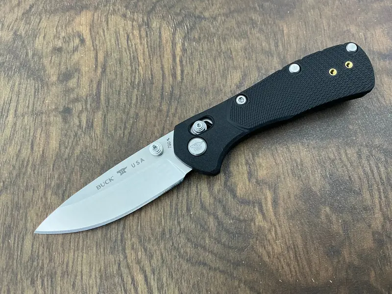 Buck Mini Range Pro – 154Cm Blade With Black Glass-Filled Nylon Grip 1