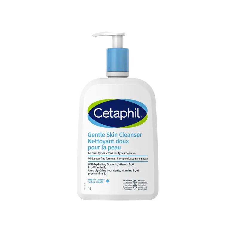 Cetaphil Gentle Skin Cleanser – Fragrance-Free Face & Body Wash For All Skin Types (1 L / 33.8 Fl Oz) 1