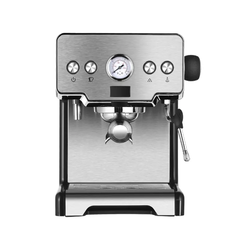 Commercial-Style Stainless Steel Espresso Machine 1