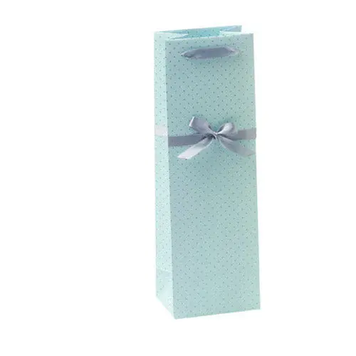 Dainty Details Navy Blue Wine Bottle Gift Bag – Set Of 10 1