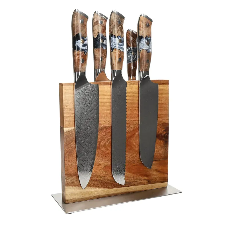 Eclipse 6-Piece Knife Set With Cito Double-Sided Magnetic Block 1