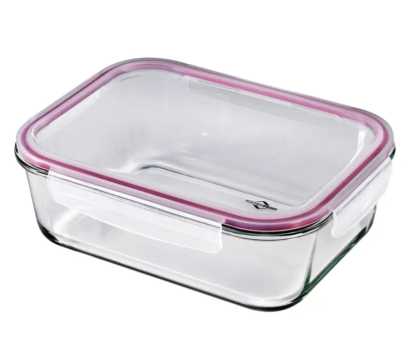 Extra-Large Airtight Glass Storage Jar With Leak-Proof Lid 1