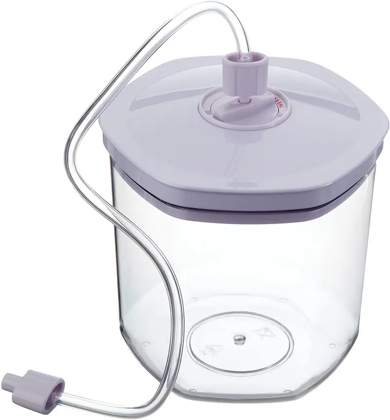 Gastroback Vacuum-Seal Storage Set – 3 Round Airtight Containers With Pump 1