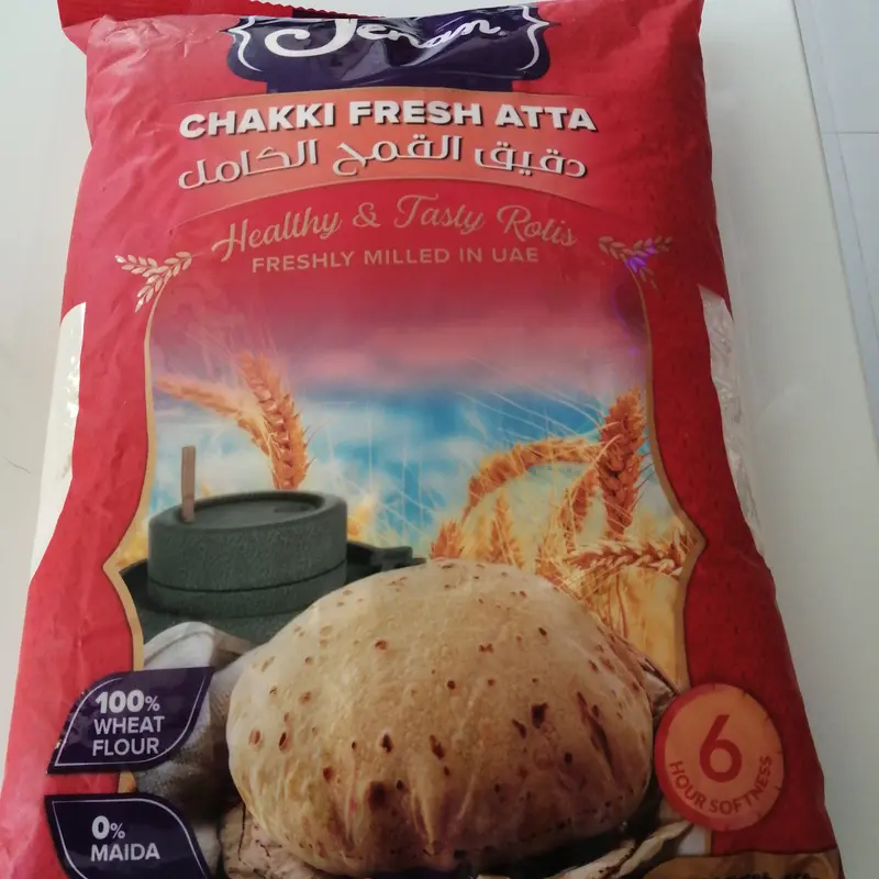 Jenan Chakki Fresh Whole Wheat Atta – 5Kg Bag 1