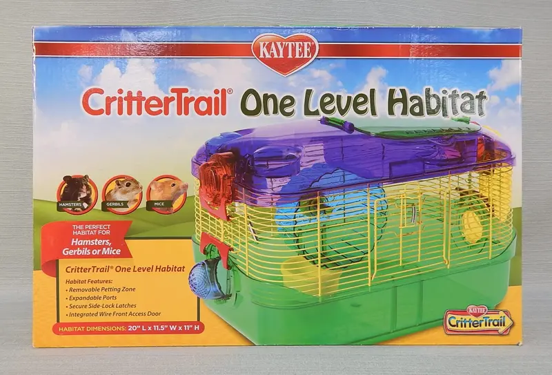 Kaytee Crittertrail Single-Level Small Animal Habitat 1