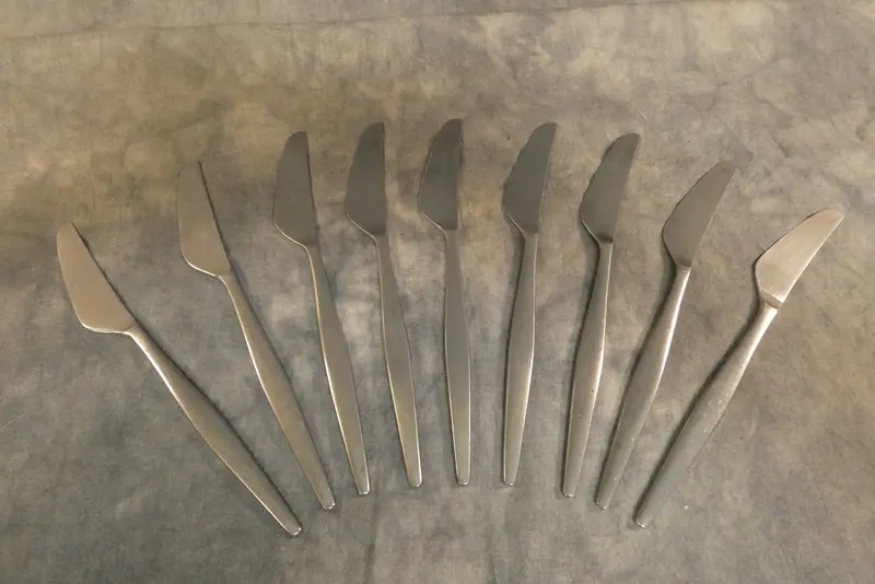 Lauffer Norway Norstaal Aztec-Style Knife Collection – Nine-Piece Set 1
