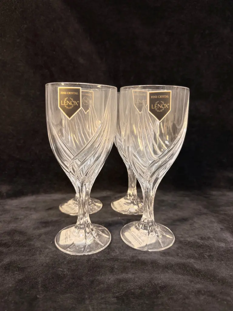 Lenox Debut Collection Lead Crystal Iced Beverage Glasses – Set Of 4 1