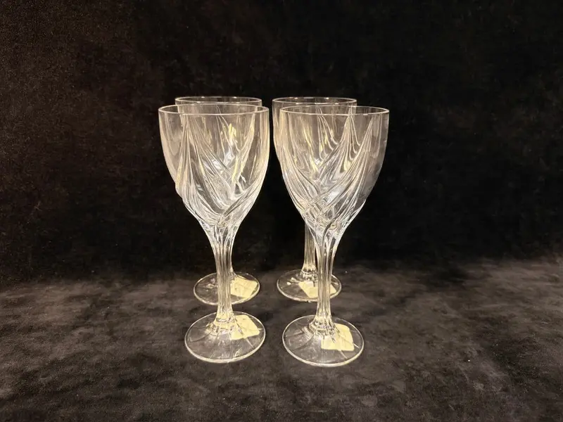 Lenox Debut Lead Crystal Stemmed Goblets – Set Of 4 Fine Drinkware 1