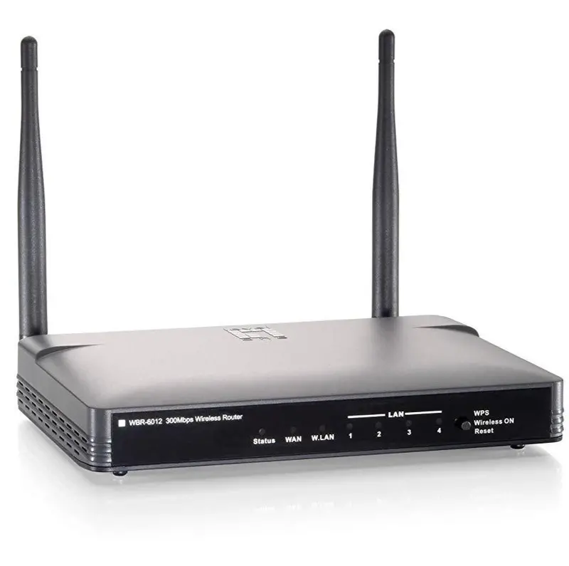 Levelone Wbr-6012 Wireless-N 300Mbps Broadband Router – High-Gain 5Dbi Antenna Included 1