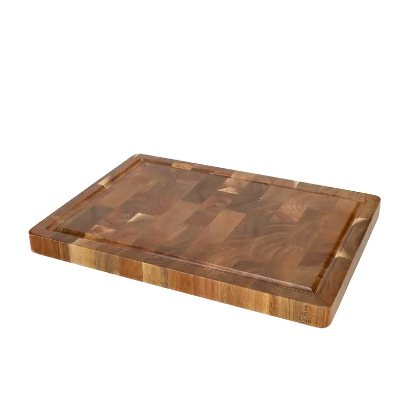 Luxury End-Grain Acacia Wood Cutting Board – 35 X 25 X 2.5 Cm 1