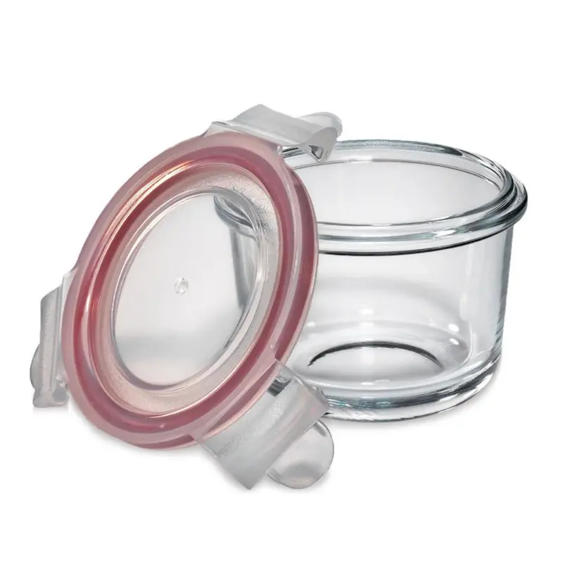 Mini Airtight Glass Storage Jar – 150 Ml With Seal Lid – Kuchenprofi 1