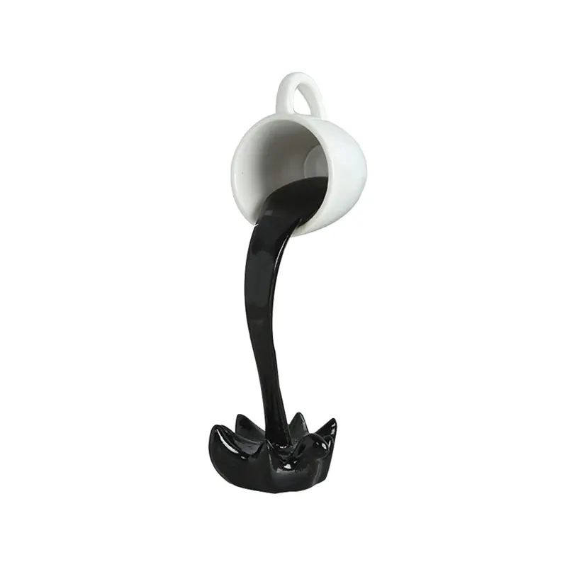 Minimalist Cup-Shaped Decorative Sculpture For Shelves 1