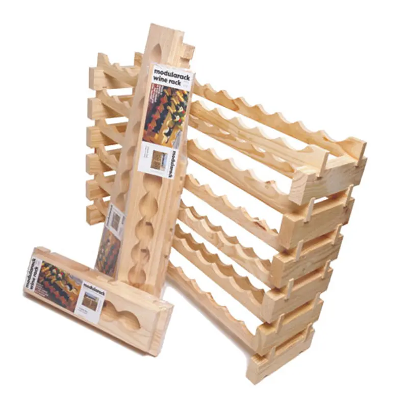 Modular 22-Bottle Wine Rack System 1