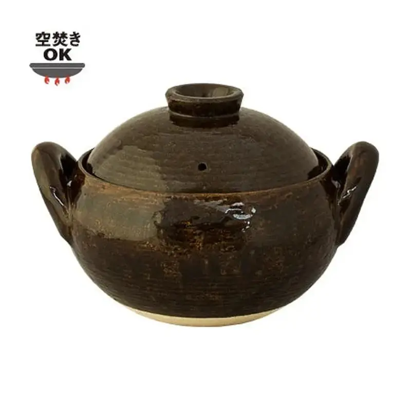 Nagatani-En Multi-Purpose Soup Donabe – Large 4–6 Person Clay Pot 1