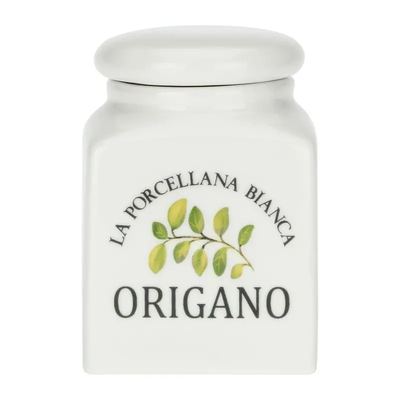 Oregano Storage Jar – 175 Ml, La Porcellana Bianca 1