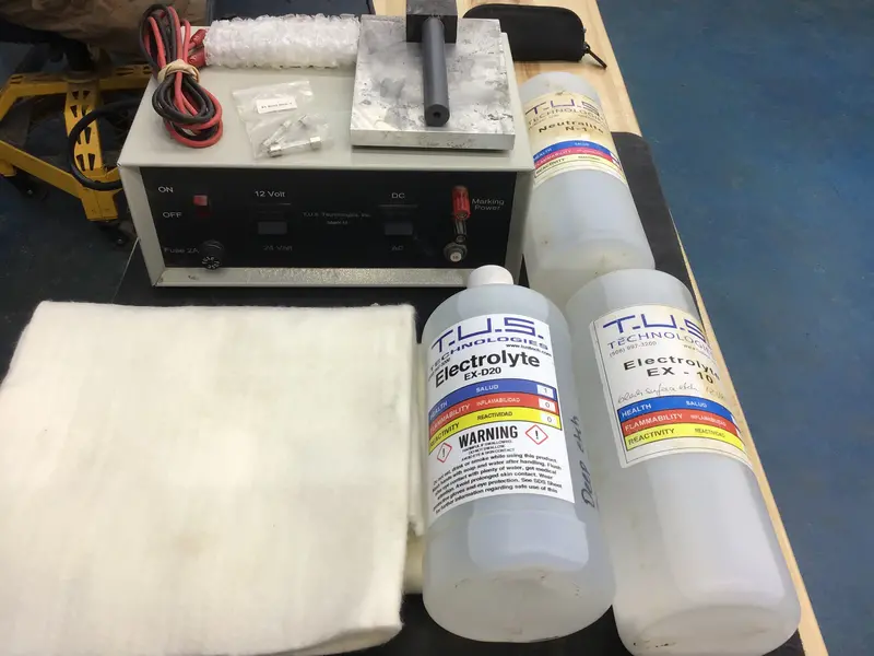 Precision Electrochemical Etching System For Metal Marking 1