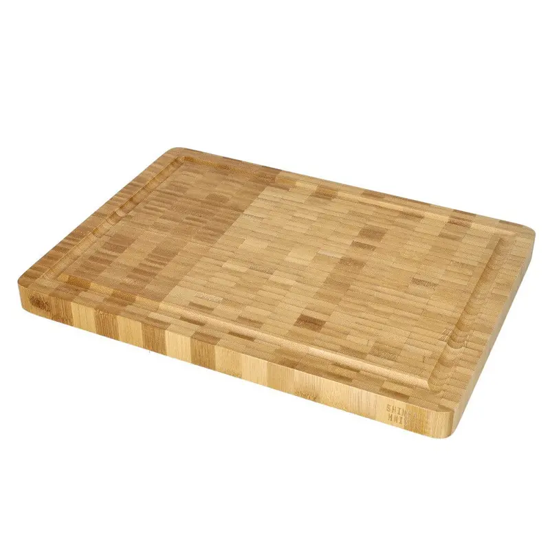 Shinrai Bamboo End-Grain Cutting Board – 35 × 25 × 2.5 Cm Eco-Friendly Prep Surface 1