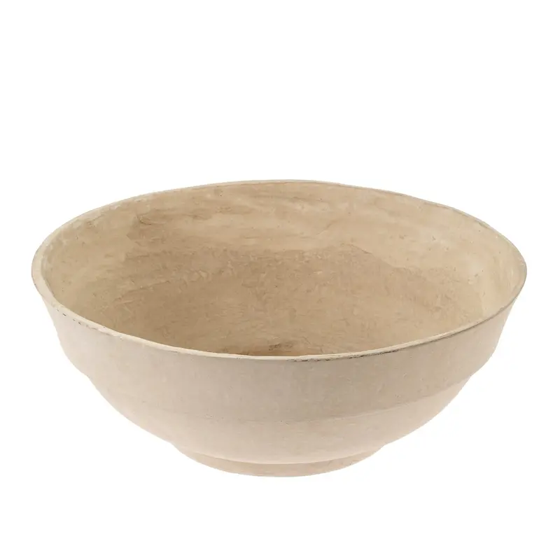 Sienna Large Handcrafted Paper Mache Bowl 1