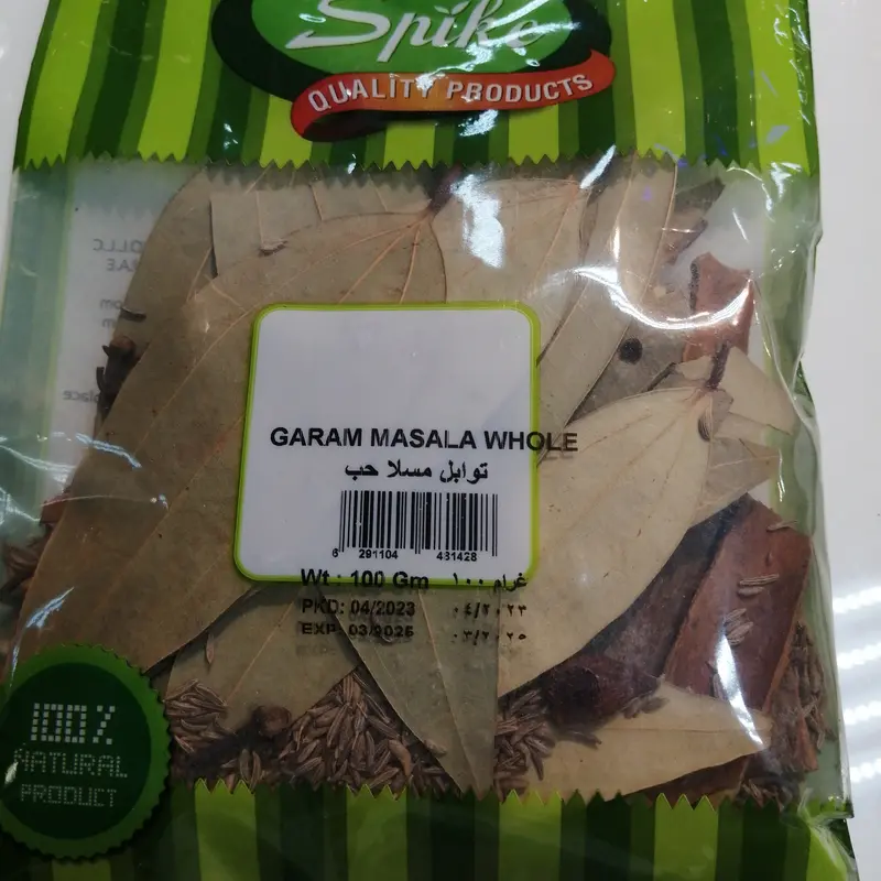 Spike Whole-Spice Garam Masala Blend – 100 G 1