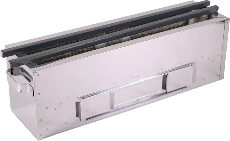 Teruhime Yakitori Konro Grill: 60Cm × 180Cm Charcoal Stove With Fire-Resistant Stone Base 1