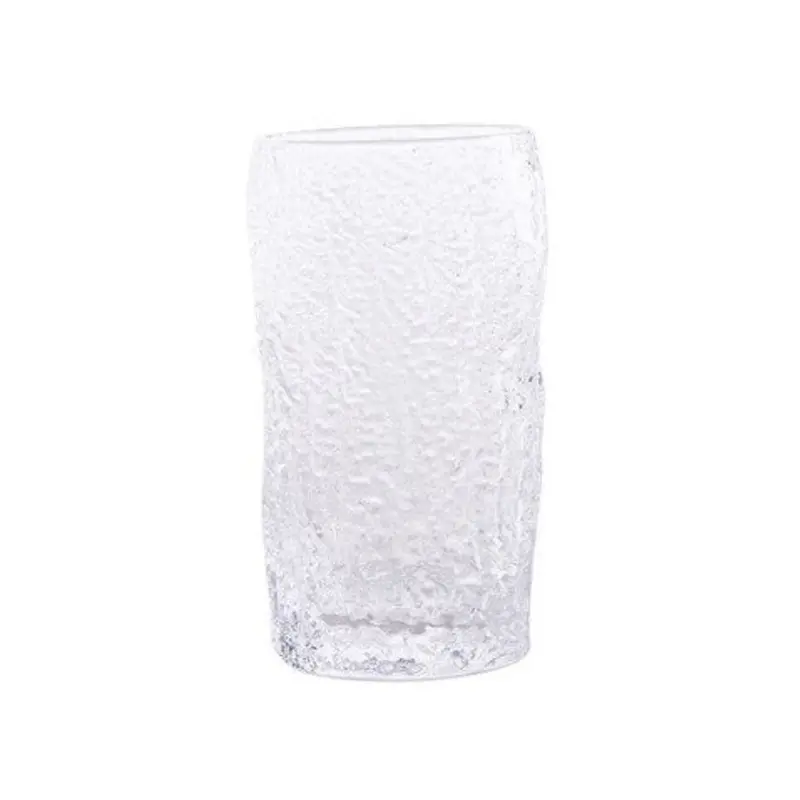 Textured Grain-Finish Drinking Glass – Handcrafted Glassware For Everyday Use 2