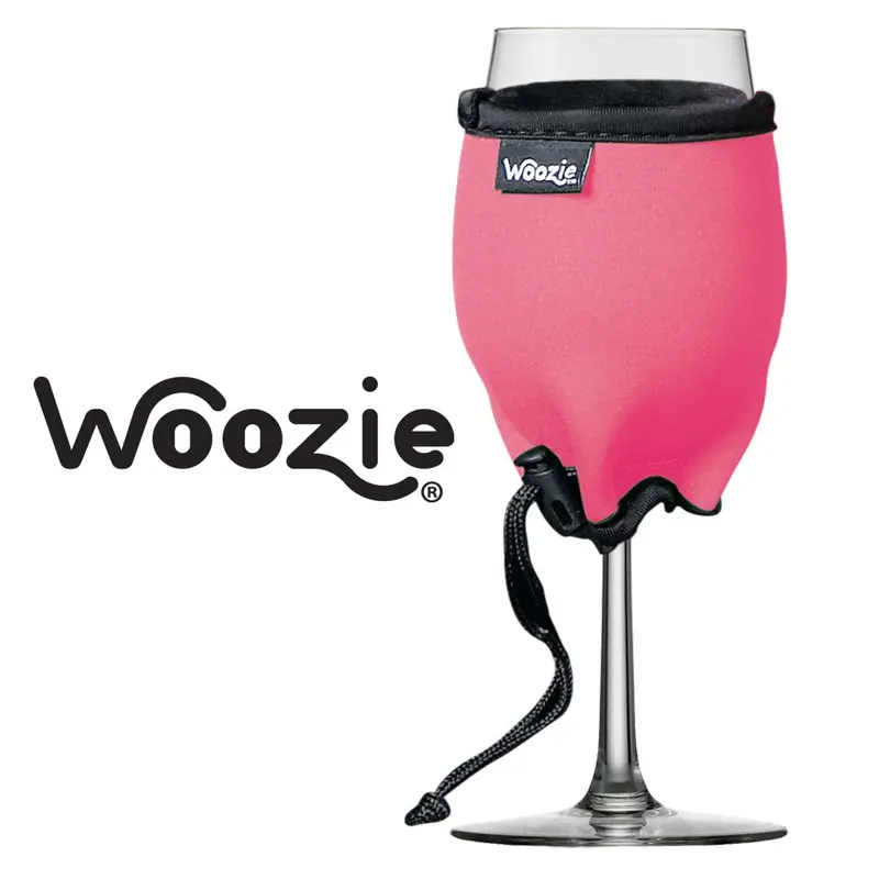 The Wine Woozie Chill Sleeve – Vibrant Hot Pink Version 1