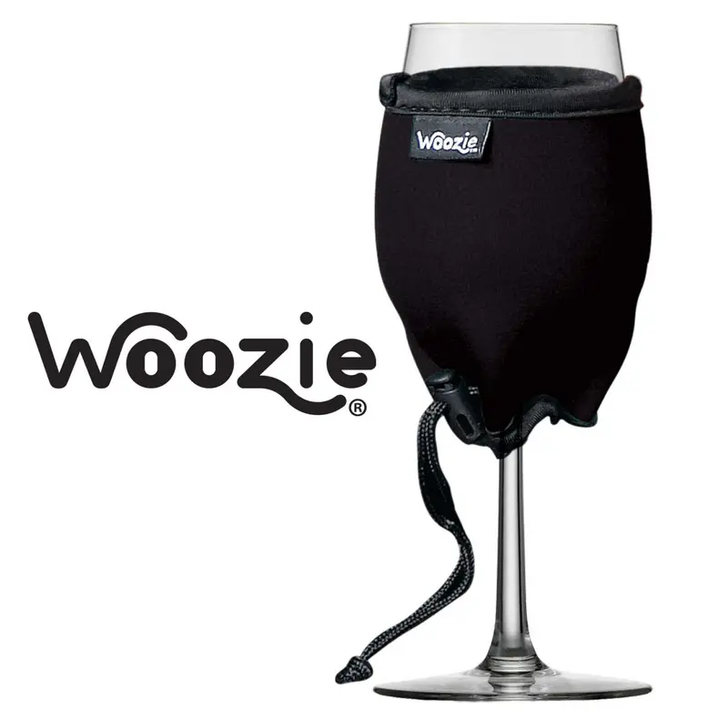 The Wine Woozie Sleek Wine Insulator – Matte Black Finish 1