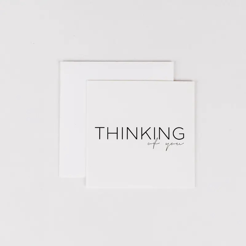 Thoughtful 'Thinking Of You' Mini Card 1