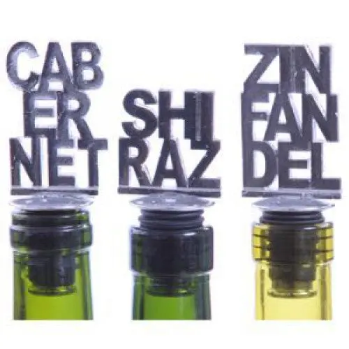 Varietal Stopper Set: Cabernet, Shiraz, Zinfandel – Grape-Specific Seals 1