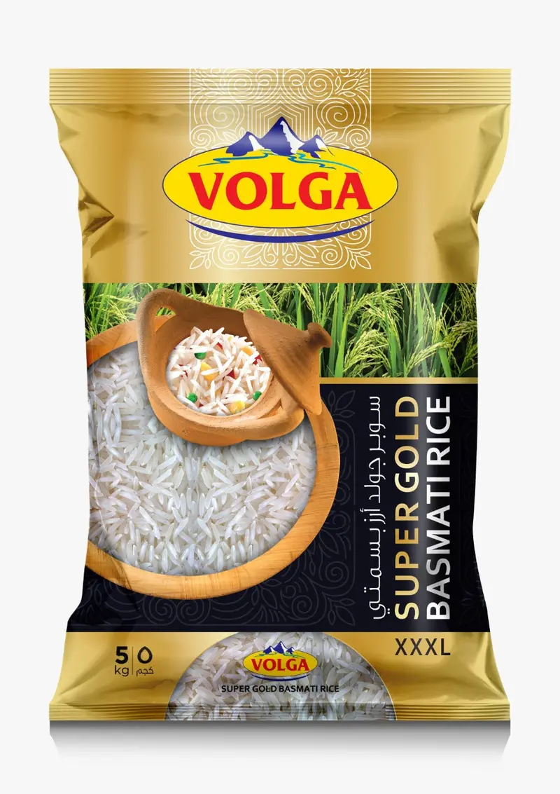 Volga Super Gold Aged Basmati Rice – 5Kg 1