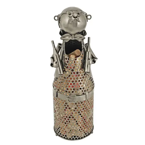 Waiter-Style Cork Holder For Tabletop Display 1