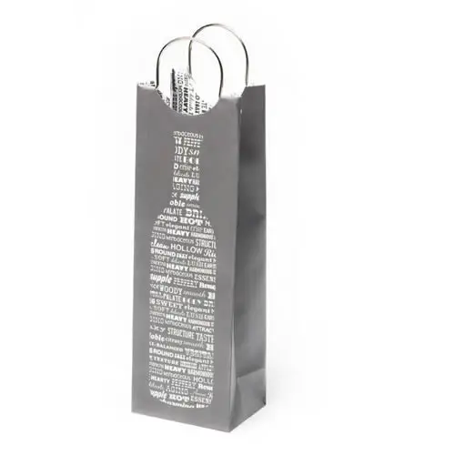 Wine Is A Gift – Stylish Reusable Bottle Tote Collection (10 Units) 1