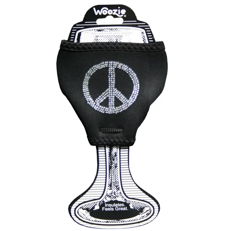 Woozie Bling Collection: Sparkling Peace Symbol 1