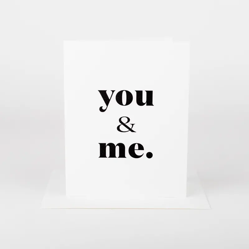 You & Me Thoughtful Greeting Card Set 1